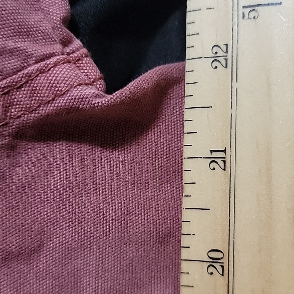 New Anthropologie Letty Relaxed Moto Parka Utility Jacket Mauve Velvet Ribbon - Picture 10 of 13